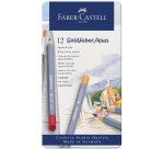 FABER-CASTELL Crayons de couleur aquarellables GOLDFABER