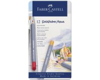 FABER-CASTELL Crayons de couleur aquarellables GOLDFABER