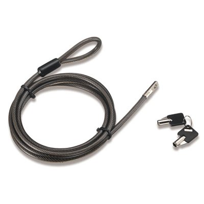 Hamlet XPADLOCK180S cable lock Black 1.8 m