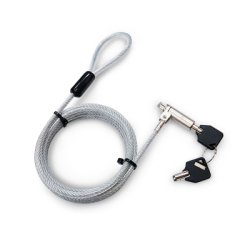 Hamlet XNBLOCK200KMS cable lock Silver 2 m