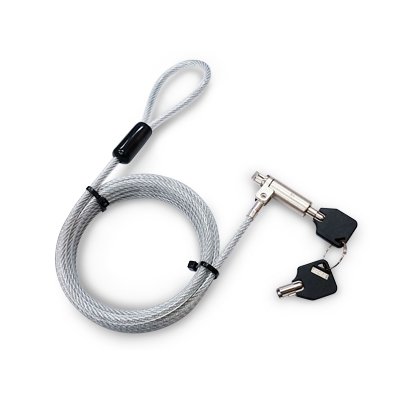 Hamlet XNBLOCK200KMS cable lock Silver 2 m