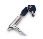 Hamlet XNBLOCK200KMS cable lock Silver 2 m