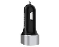 DLH DY-LI3345 chargeur d'appareils mobiles Ordinateur portable, Smartphone, Tablette Noir USB Auto