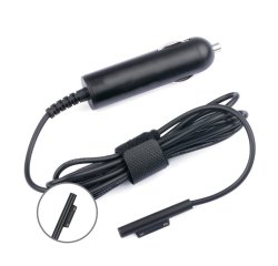 DLH Chargeur voiture allume-cigare 45W pour Microsoft Surface Pro / Go / laptop
