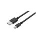 HTC 99H20526-00 câble DisplayPort 1 m Mini DisplayPort Noir