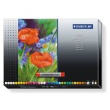 Crayons cire staedtler  2420 edition design journey pastel a l huile coloris assortis    etui de 36