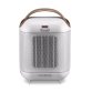 Radiateur soufflant HFX 30C18.IW Ivoire 1800W technologie céramique L19,2 x H27 x P13,7cm
