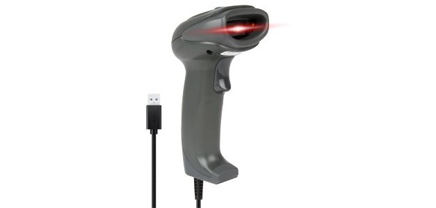 Hamlet HBCS2D100U barcode reader Handheld bar code reader 1D/2D CMOS Black