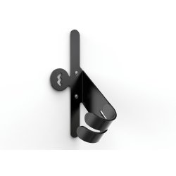 Meliconi 489002 bicycle holder Outdoor bicycle holder Wall-mounted Black
