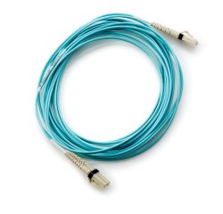 HPE LC to LC Multi-mode OM3 2-Fiber 2.0m 1-Pack Fiber Optic Cable