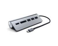 Satechi ST-TCHCRM station d'accueil USB 3.2 Gen 1 (3.1 Gen 1) Type-C Gris