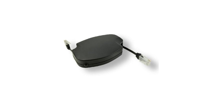 MCL FCC6ENR-2.5M câble de réseau Noir 2,5 m Cat6 U/UTP (UTP)