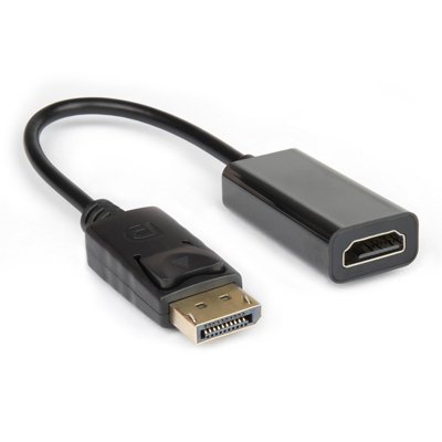 Hamlet XVADP-HDM video cable adapter DisplayPort HDMI Type A (Standard) Black