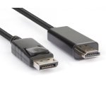 Hamlet XVCDP-HDM18 video cable adapter 1.8 m DisplayPort HDMI Type A (Standard) Black