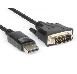 Hamlet XVCDP-DV18 video cable adapter 1.8 m DisplayPort DVI Black