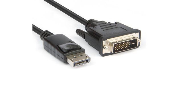 Hamlet XVCDP-DV18 video cable adapter 1.8 m DisplayPort DVI Black