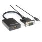 Hamlet XVAVGA-HDMA video cable adapter VGA (D-Sub) HDMI Type A (Standard) Black