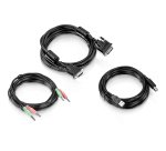 Trendnet TK-CD15 cable para video, teclado y ratón (kvm) Negro 4,5 m