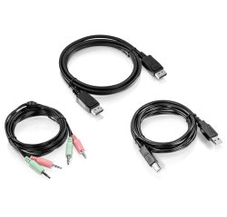 Trendnet TK-CP06 cable para video, teclado y ratón (kvm) Negro 1,83 m