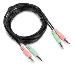 Trendnet TK-CD06 cable para video, teclado y ratón (kvm) Negro 1,8 m