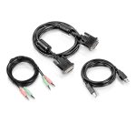 Trendnet TK-CD06 cable para video, teclado y ratón (kvm) Negro 1,8 m