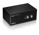 Trendnet TK-240DP commutateur écran, clavier et souris Noir