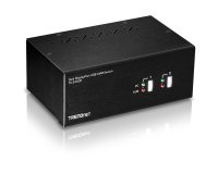 Trendnet TK-240DP commutateur écran, clavier et souris Noir