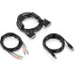 Trendnet TK-CD10 cable para video, teclado y ratón (kvm) Negro 3 m