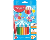 my first Crayons de couleur COLOR'PEPS JUMBO, étui 12