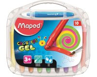 Craie gel COLOR'PEPS GEL, étui plastique de 10