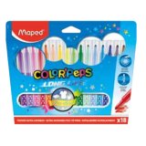 Feutre COLOR'PEPS LONG LIFE, étui carton de 18