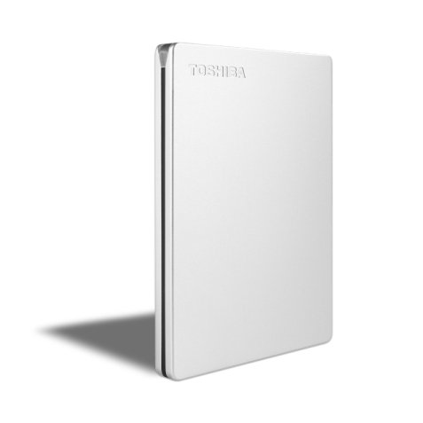 Disco duro externo toshiba canvio slim hdd 2,50\" 5.000 mbit/s usb 3.0 1 tb color blanco
