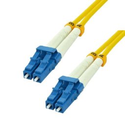 MCL FOS2/LCLC-1M câble InfiniBand et à fibres optiques LC Jaune