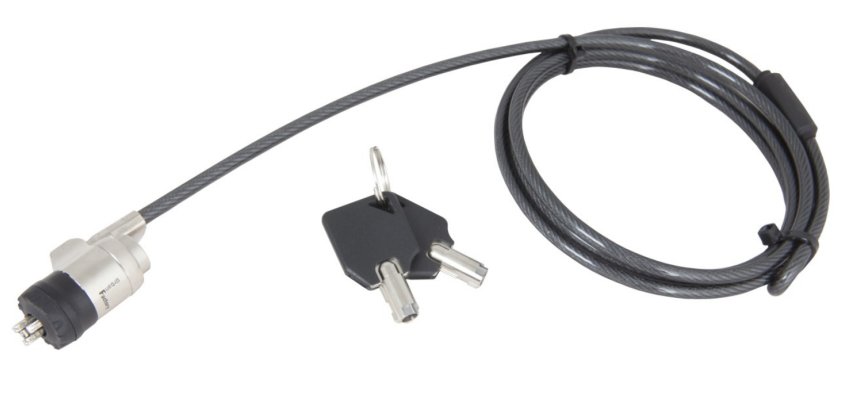 Urban Factory CRS11UF câble antivol Noir, Gris 1,5 m