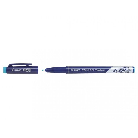 Feutre d'écriture FriXion Fineliner effaçable, pointe fine 1,3 mm Turquoise