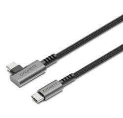 Cygnett CY5104PCTYC USB cable USB 3.2 Gen 1 (3.1 Gen 1) 1 m USB C 10 Gbit/s 240 W Black