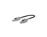 Cisco STACK-T4-1M= Cable de fibra óptica e InfiniBand Negro, Gris