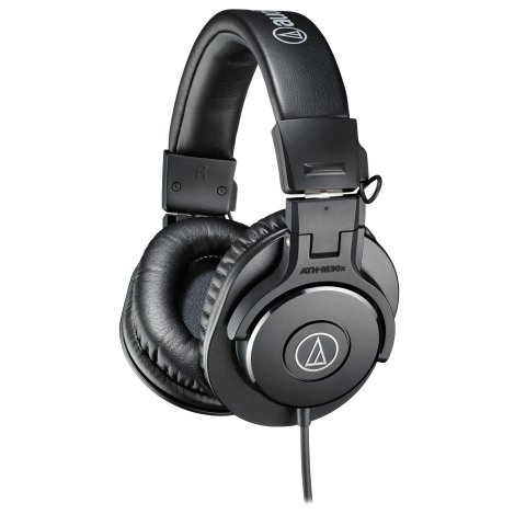 Audio-Technica ATH-M30X auricular y casco Auriculares Alámbrico Diadema Escenario/Estudio Negro