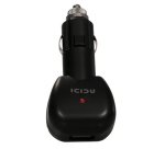 ICIDU PI-707713 Caricabatterie per dispositivi mobili Nero AC, Accendisigari Auto, Interno, Esterno