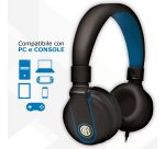 Techmade TM-IP952-INTER cuffia e auricolare Cablato A Padiglione Musica e Chiamate Nero, Blu