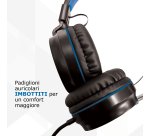 Techmade TM-IP952-INTER cuffia e auricolare Cablato A Padiglione Musica e Chiamate Nero, Blu