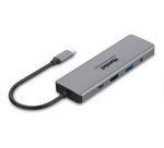 Hamlet HDKC-PD200 replicatore di porte e docking station per laptop Cablato USB 3.2 Gen 1 (3.1 Gen 1) Type-C Grigio