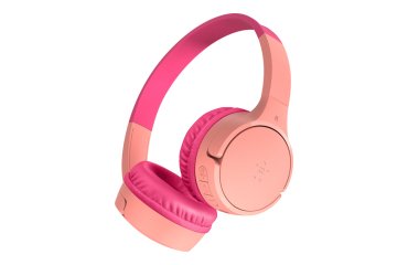 Belkin SoundForm Mini Auriculares Inalámbrico Diadema Llamadas/Música USB Tipo C Rosa