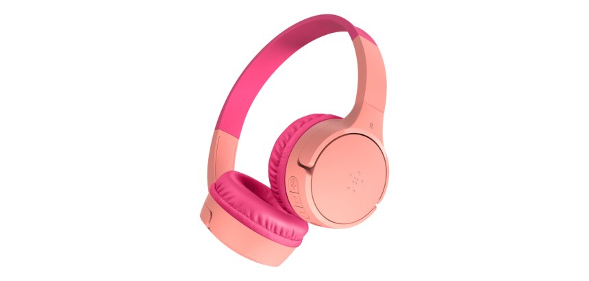 Belkin SoundForm Mini Auriculares Inalámbrico Diadema Llamadas/Música USB Tipo C Rosa
