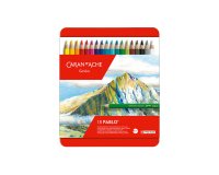 Crayons de couleur PABLO, étui métal de 18