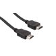Câble hdmi m/m 19 broches 0,5m - noir HDMI05