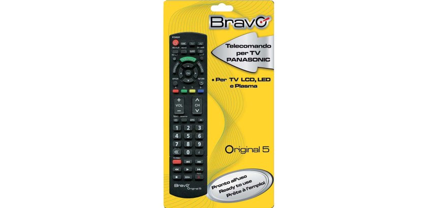 BRAVO Télécommande universelle Panasonic ORIGINAL 5