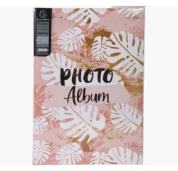 Album photos à pochettes 300 photos 10x15cm PASTEL TROPIC - Format 22,5 x32,5cm - Visuel