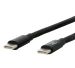 Mobilis 001389 câble USB USB 2.0 1 m USB C Noir