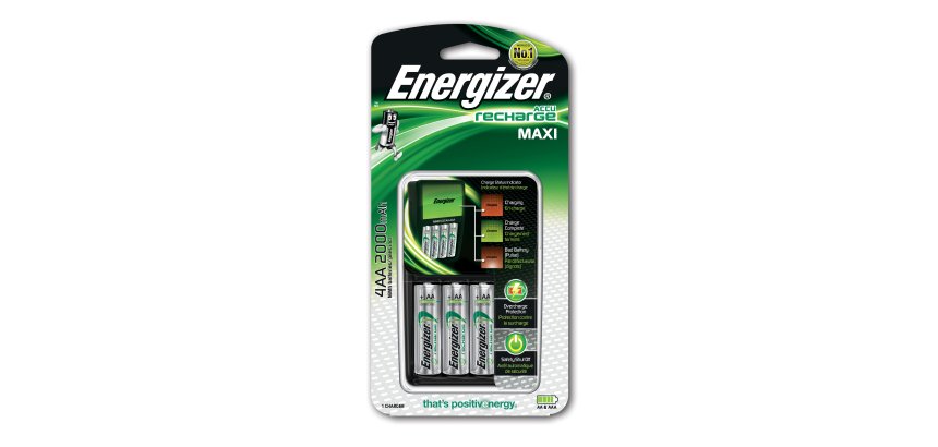 Chargeur 1h 4 piles AA 2300 mAh